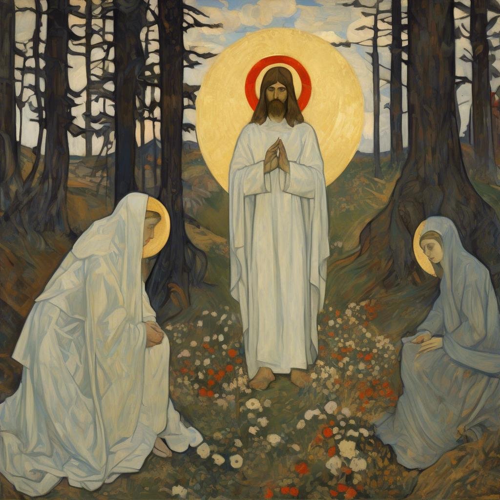 Hintergrund von Mikhail Nesterov und seiner Bedeutung in der russischen Kunst