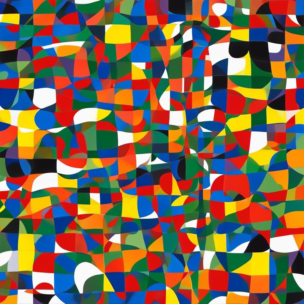 Die harmonische Balance von Tablet #65 - Ellsworth Kelly